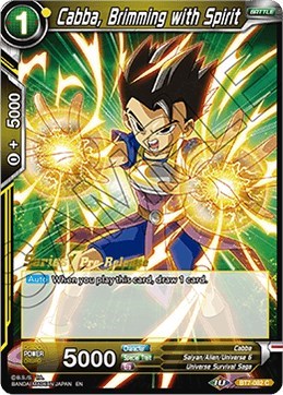 Cabba, Brimming with Spirit (Assault of the Saiyans) [BT7-082_PR] | Arkham Games and Comics