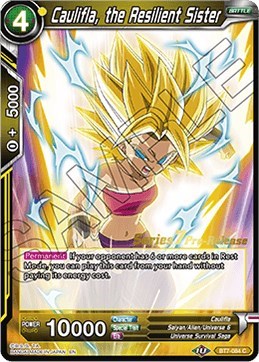 Caulifla, the Resilient Sister (Assault of the Saiyans) [BT7-084_PR] | Arkham Games and Comics