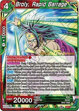 Broly, Rapid Barrage (Assault of the Saiyans) [BT7-116_PR] | Arkham Games and Comics