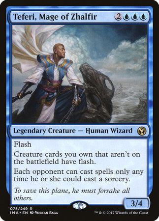 Teferi, Mage of Zhalfir [Iconic Masters] | Arkham Games and Comics