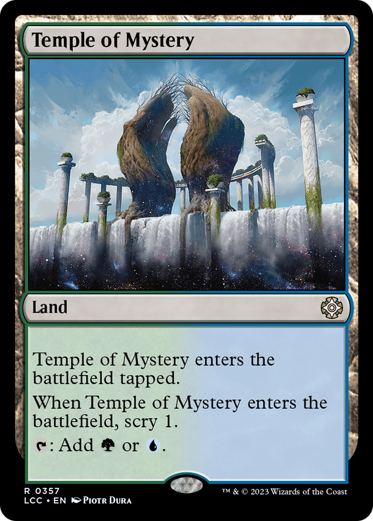 Temple of Mystery [The Lost Caverns of Ixalan Commander] | Arkham Games and Comics