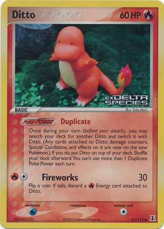 Ditto (61/113) (Stamped) [EX: Delta Species] | Arkham Games and Comics