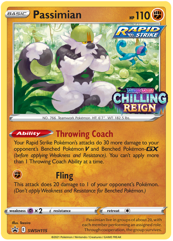 Passimian (SWSH115) [Sword & Shield: Black Star Promos] | Arkham Games and Comics