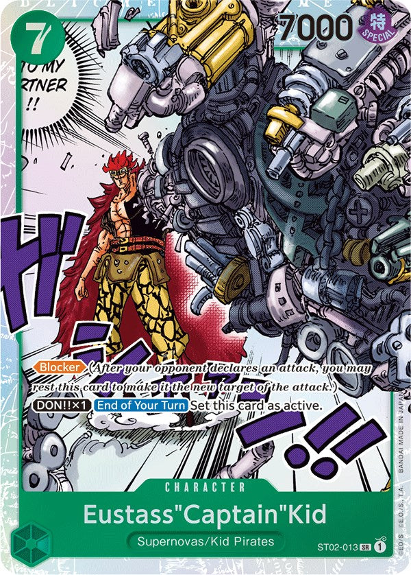 Eustass"Captain"Kid (013) [Starter Deck: Worst Generation] | Arkham Games and Comics