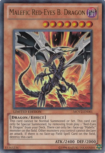 Malefic Red-Eyes B. Dragon [MOV2-EN001] Ultra Rare | Arkham Games and Comics