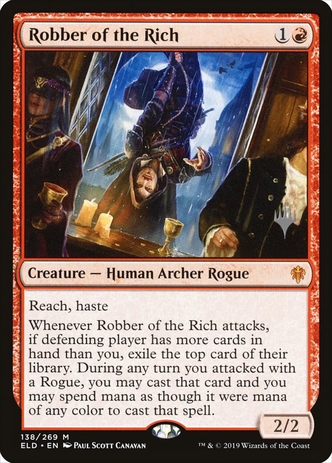 Robber of the Rich (Promo Pack) [Throne of Eldraine Promos] | Arkham Games and Comics