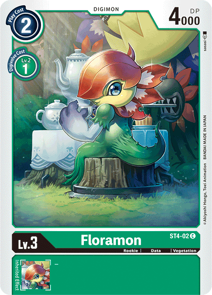 Floramon [ST4-02] [Starter Deck: Giga Green] | Arkham Games and Comics