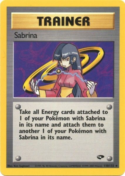 Sabrina (110/132) [Gym Challenge Unlimited] | Arkham Games and Comics