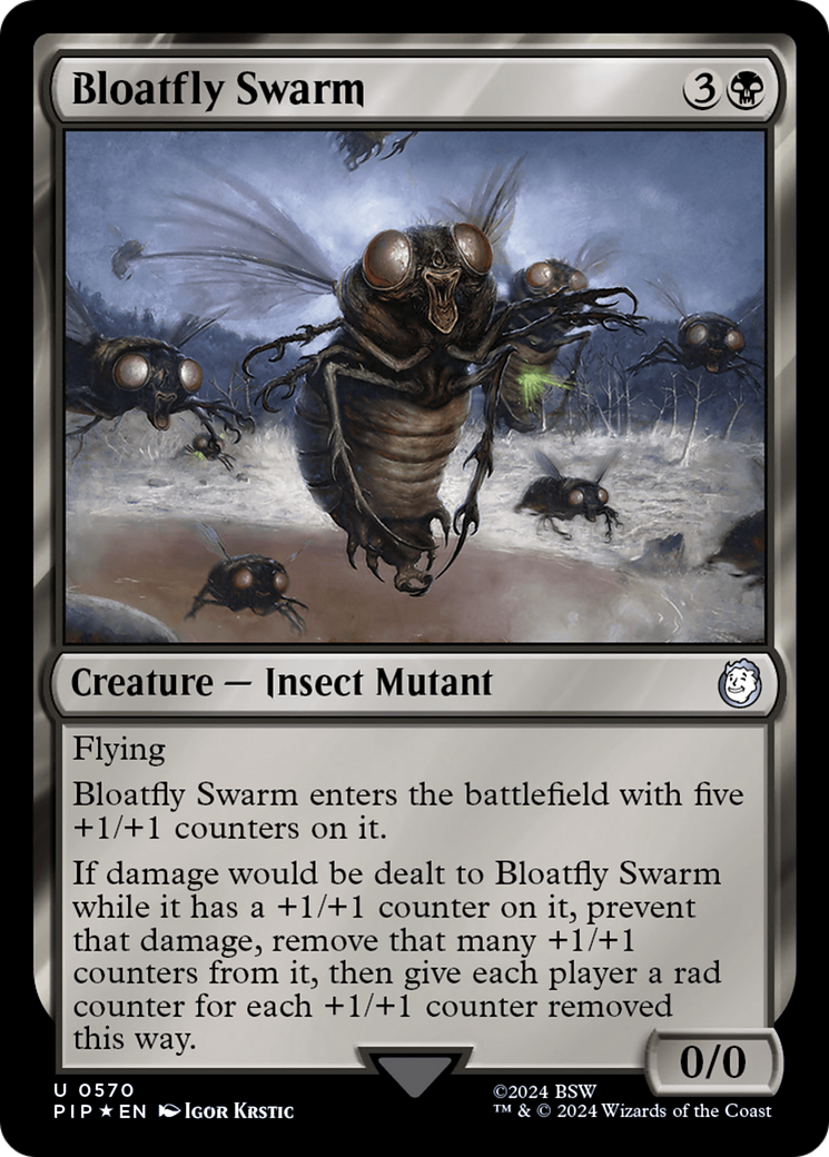 Bloatfly Swarm (Surge Foil) [Fallout] | Arkham Games and Comics