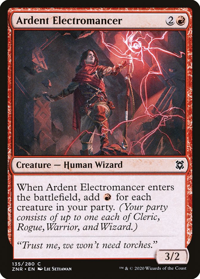 Ardent Electromancer [Zendikar Rising] | Arkham Games and Comics