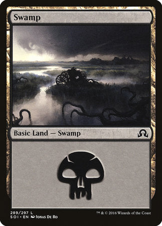 Swamp (289) [Shadows over Innistrad] | Arkham Games and Comics