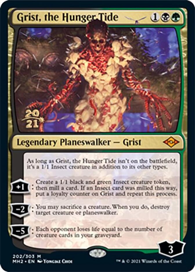 Grist, the Hunger Tide [Modern Horizons 2 Prerelease Promos] | Arkham Games and Comics