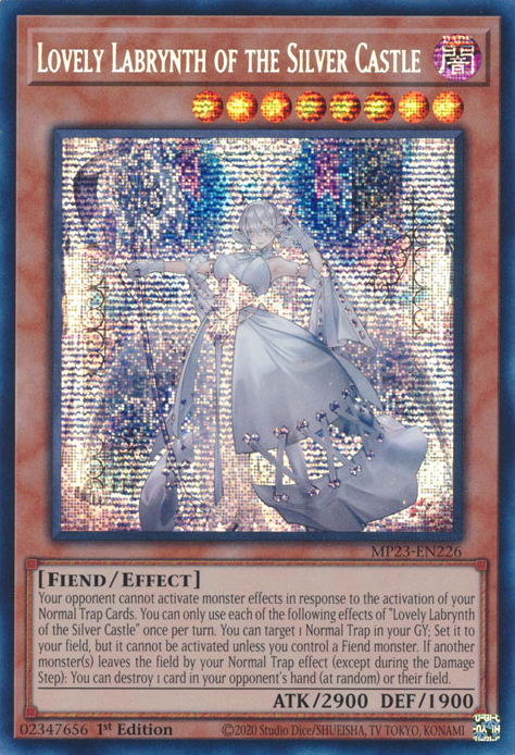 Lovely Labrynth of the Silver Castle [MP23-EN226] Prismatic Secret Rare | Arkham Games and Comics