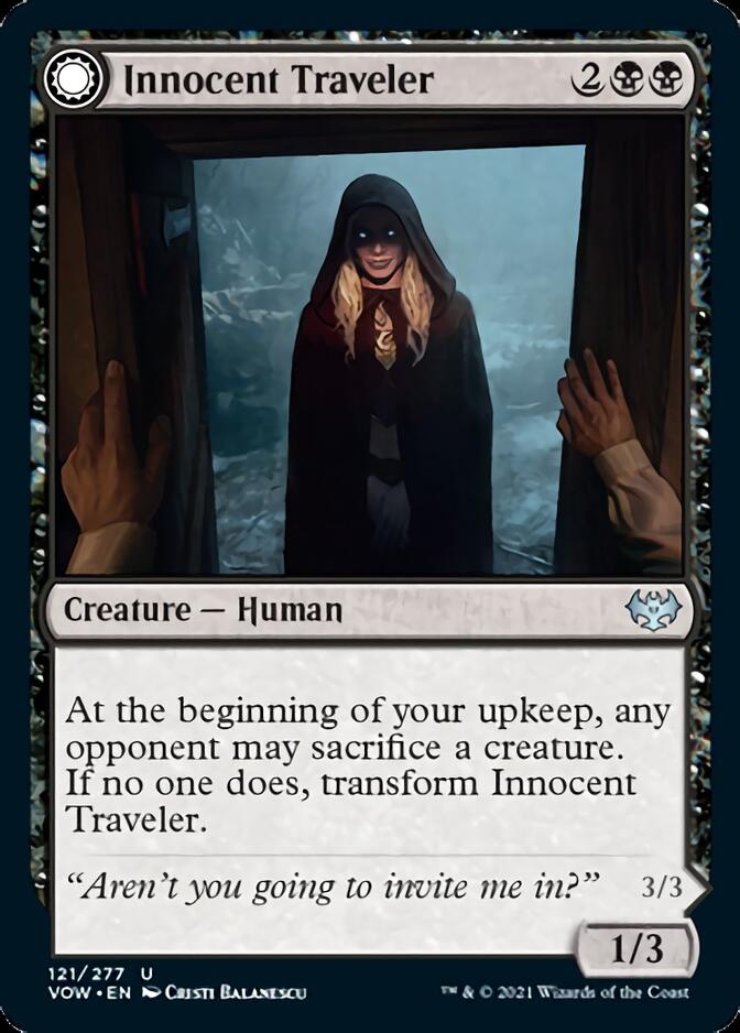 Innocent Traveler // Malicious Invader [Innistrad: Crimson Vow] | Arkham Games and Comics