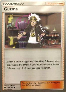 Guzma (115/147) (Dragones y Sombras - Pedro Eugenio Torres) [World Championships 2018] | Arkham Games and Comics