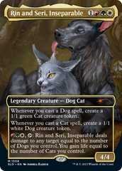 Rin and Seri, Inseparable (1508) // Rin and Seri, Inseparable [Secret Lair Commander Deck: Raining Cats and Dogs] | Arkham Games and Comics