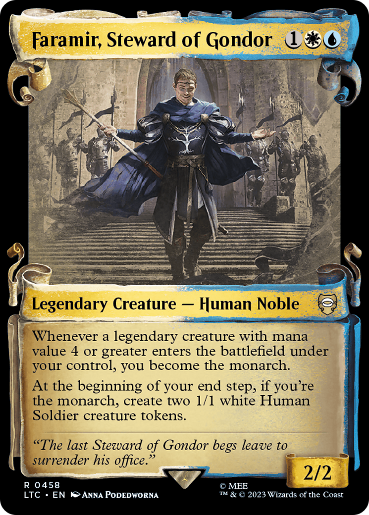 Faramir, Steward of Gondor [The Lord of the Rings: Tales of Middle-Earth Commander Showcase Scrolls] | Arkham Games and Comics