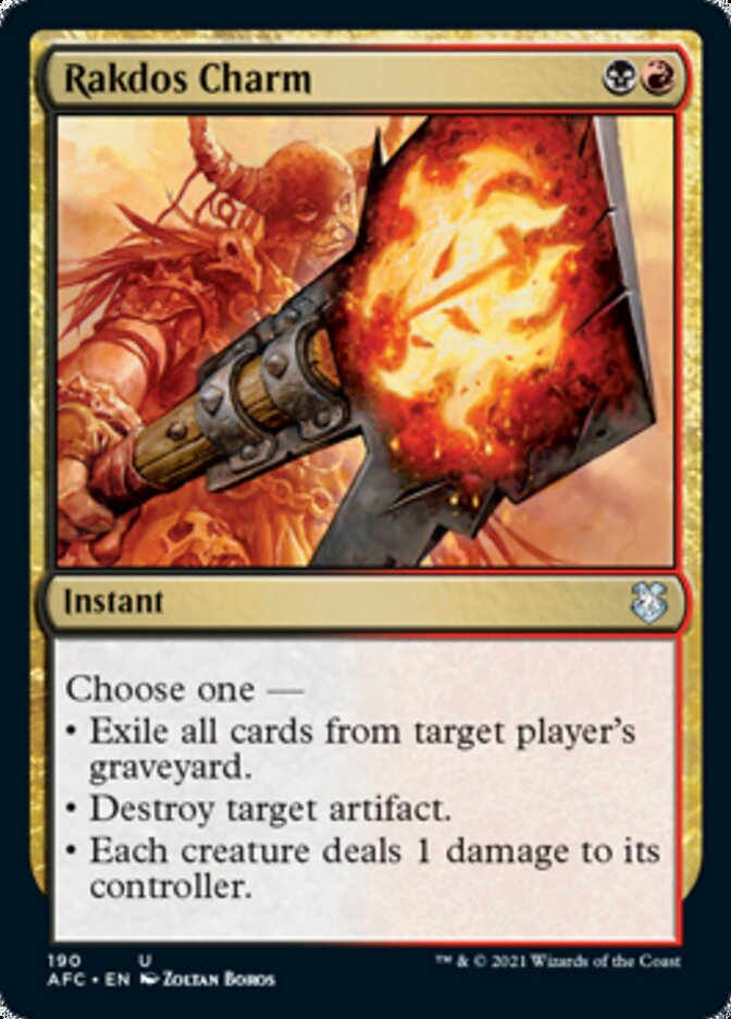 Rakdos Charm [Dungeons & Dragons: Adventures in the Forgotten Realms Commander] | Arkham Games and Comics