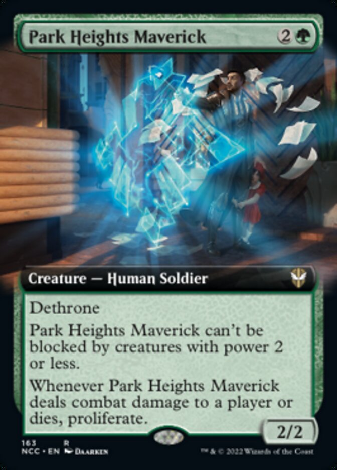 Park Heights Maverick (Extended Art) [Streets of New Capenna Commander] | Arkham Games and Comics