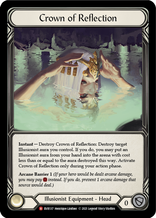 Crown of Reflection [EVR137] (Everfest)  1st Edition Cold Foil | Arkham Games and Comics