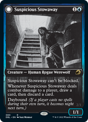 Suspicious Stowaway // Seafaring Werewolf [Innistrad: Double Feature] | Arkham Games and Comics