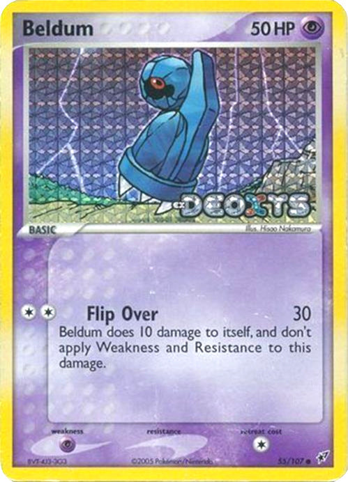 Beldum (55/107) (Stamped) [EX: Deoxys] | Arkham Games and Comics