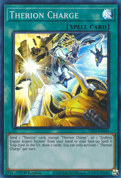 Therion Charge [DIFO-EN055] Super Rare | Arkham Games and Comics