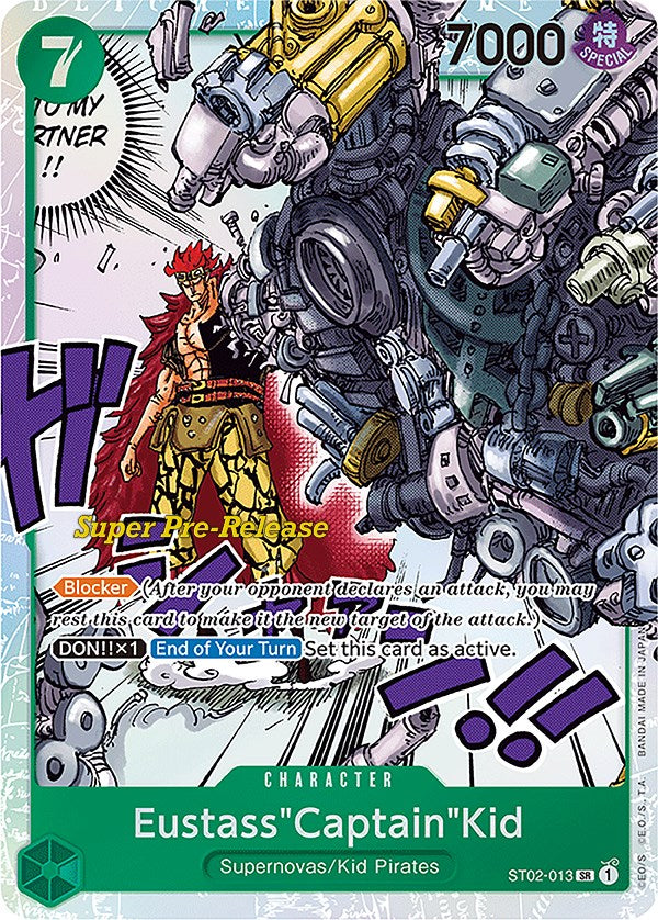 Eustass"Captain"Kid (013) [Super Pre-Release Starter Deck: Worst Generation] | Arkham Games and Comics