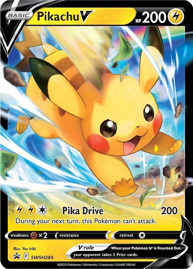 Pikachu V (SWSH285) [Sword & Shield: Black Star Promos] | Arkham Games and Comics