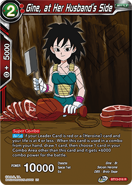 Gine, at Her Husband's Side (Rare) [BT13-016] | Arkham Games and Comics