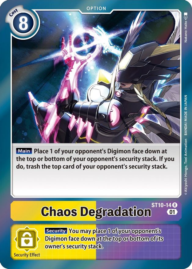 Chaos Degradation [ST10-14] [Starter Deck: Parallel World Tactician] | Arkham Games and Comics