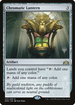 Chromatic Lantern [Guilds of Ravnica Promos] | Arkham Games and Comics