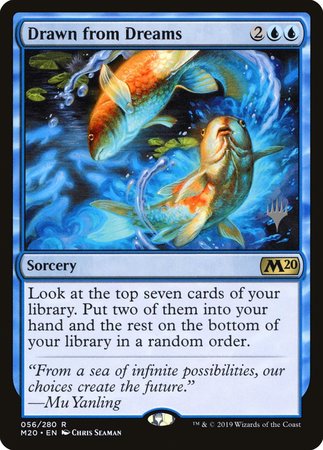 Drawn from Dreams [Core Set 2020 Promos] | Arkham Games and Comics