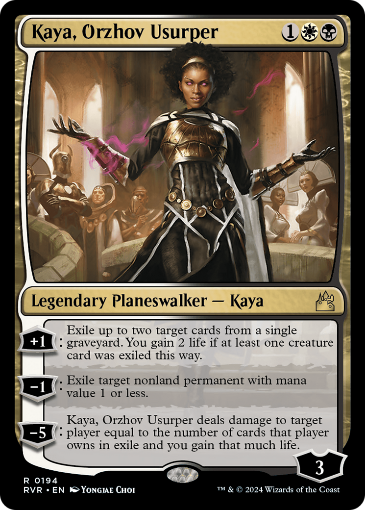 Kaya, Orzhov Usurper [Ravnica Remastered] | Arkham Games and Comics