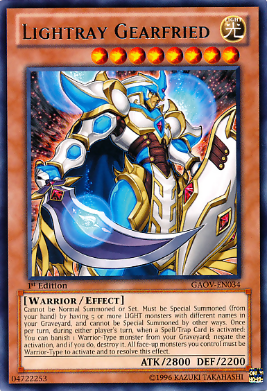 Lightray Gearfried [GAOV-EN034] Rare | Arkham Games and Comics