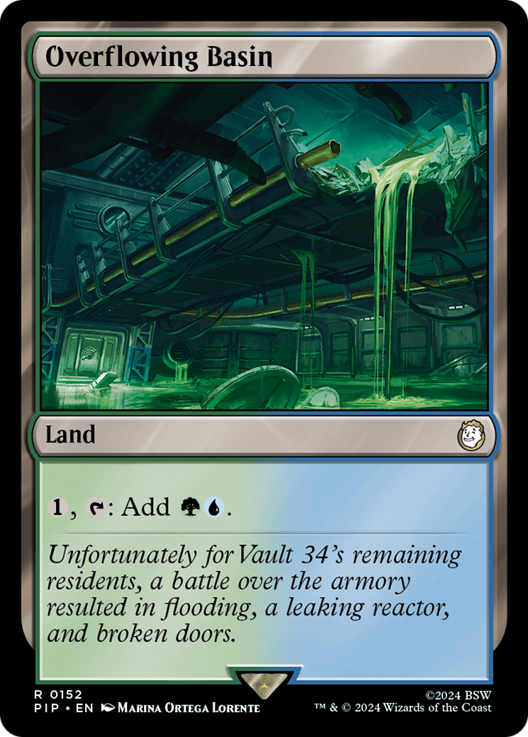 Overflowing Basin [Fallout] | Arkham Games and Comics