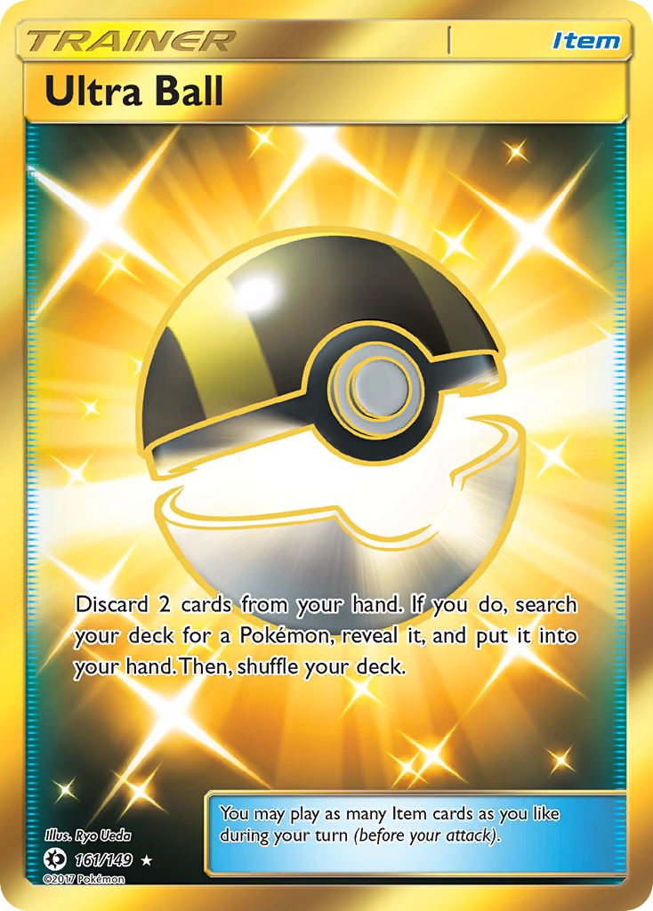 Ultra Ball (161/149) [Sun & Moon: Base Set] | Arkham Games and Comics