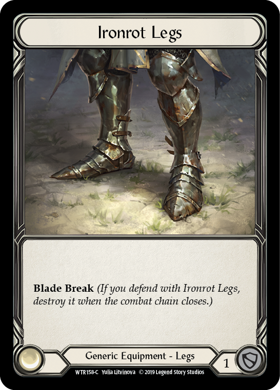 Ironrot Legs [WTR158-C] (Welcome to Rathe)  Alpha Print Normal | Arkham Games and Comics