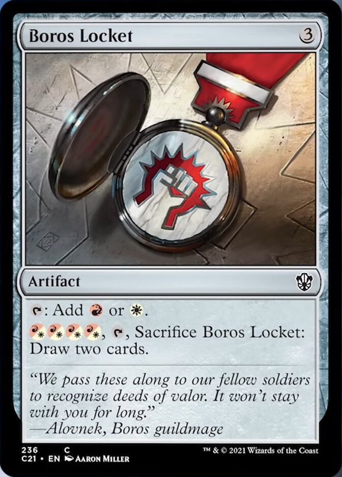 Boros Locket [Commander 2021] | Arkham Games and Comics