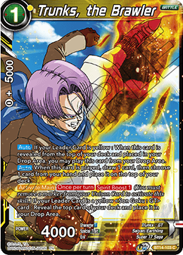 Trunks, the Brawler (BT14-103) [Cross Spirits] | Arkham Games and Comics