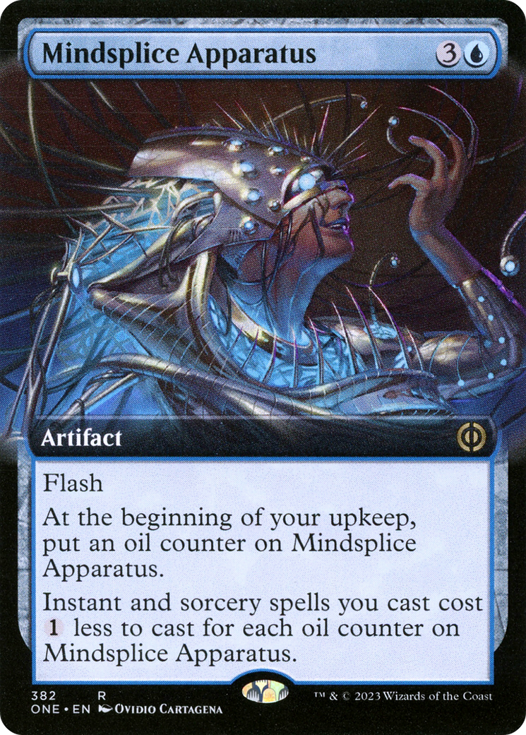 Mindsplice Apparatus (Extended Art) [Phyrexia: All Will Be One] | Arkham Games and Comics