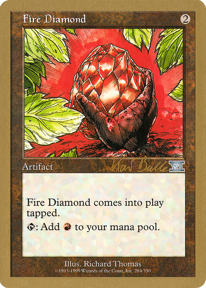 Fire Diamond (Kai Budde) [World Championship Decks 1999] | Arkham Games and Comics