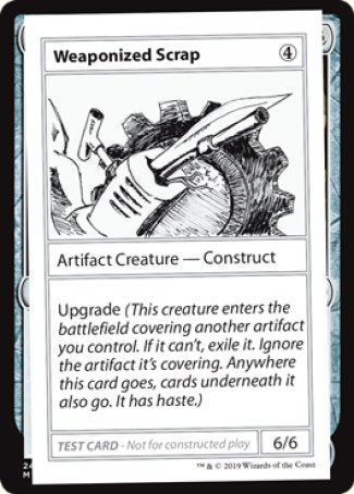 Weaponized Scrap (2021 Edition) [Mystery Booster Playtest Cards] | Arkham Games and Comics