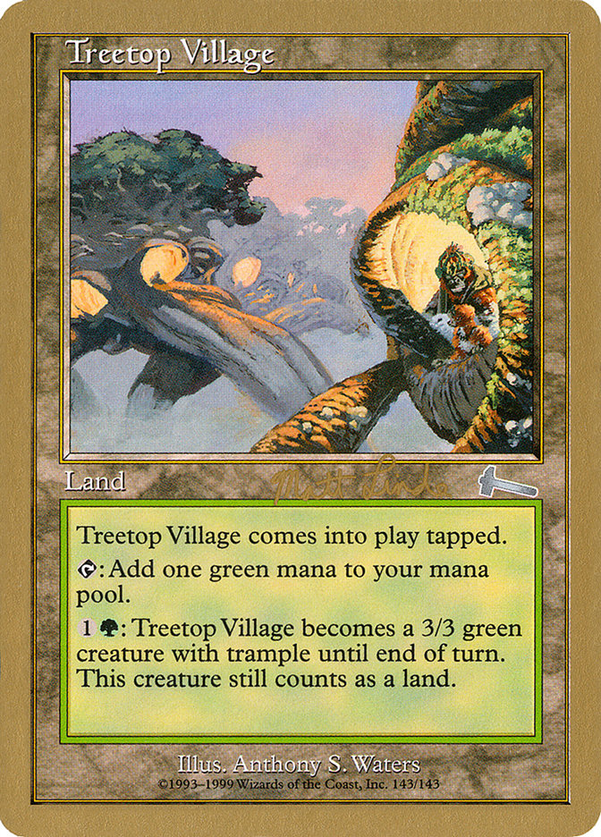 Treetop Village (Matt Linde) [World Championship Decks 1999] | Arkham Games and Comics