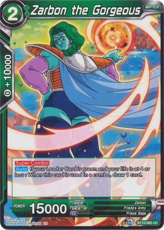 Zarbon the Gorgeous (BT10-085) [Rise of the Unison Warrior 2nd Edition] | Arkham Games and Comics