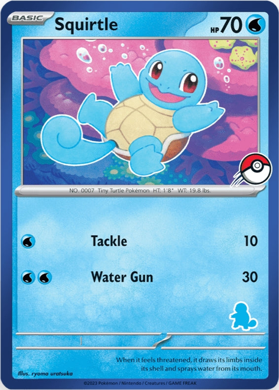 Squirtle (Blue Border) [My First Battle] | Arkham Games and Comics