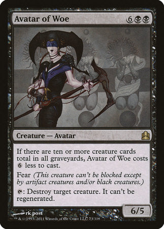 Avatar of Woe [Commander 2011] | Arkham Games and Comics