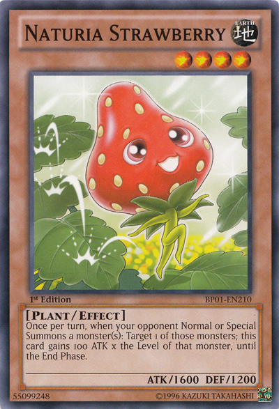 Naturia Strawberry [BP01-EN210] Common | Arkham Games and Comics