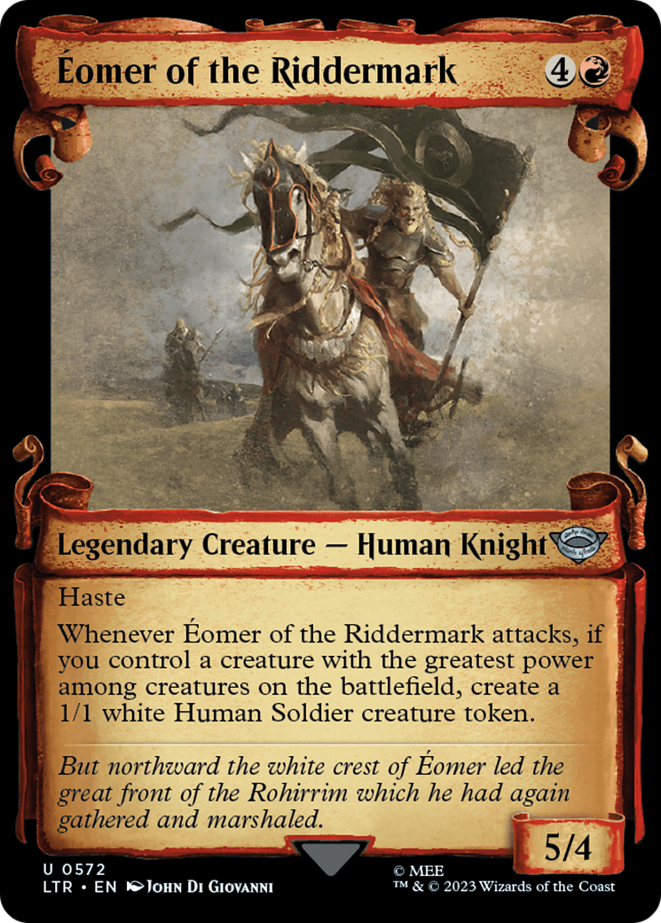 Eomer of the Riddermark [The Lord of the Rings: Tales of Middle-Earth Showcase Scrolls] | Arkham Games and Comics