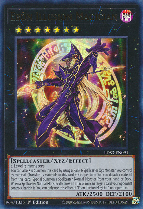 Ebon Illusion Magician [LDS3-EN091] Ultra Rare | Arkham Games and Comics